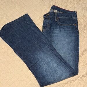Abercrombie & Fitch Dark Blue Flare Jeans